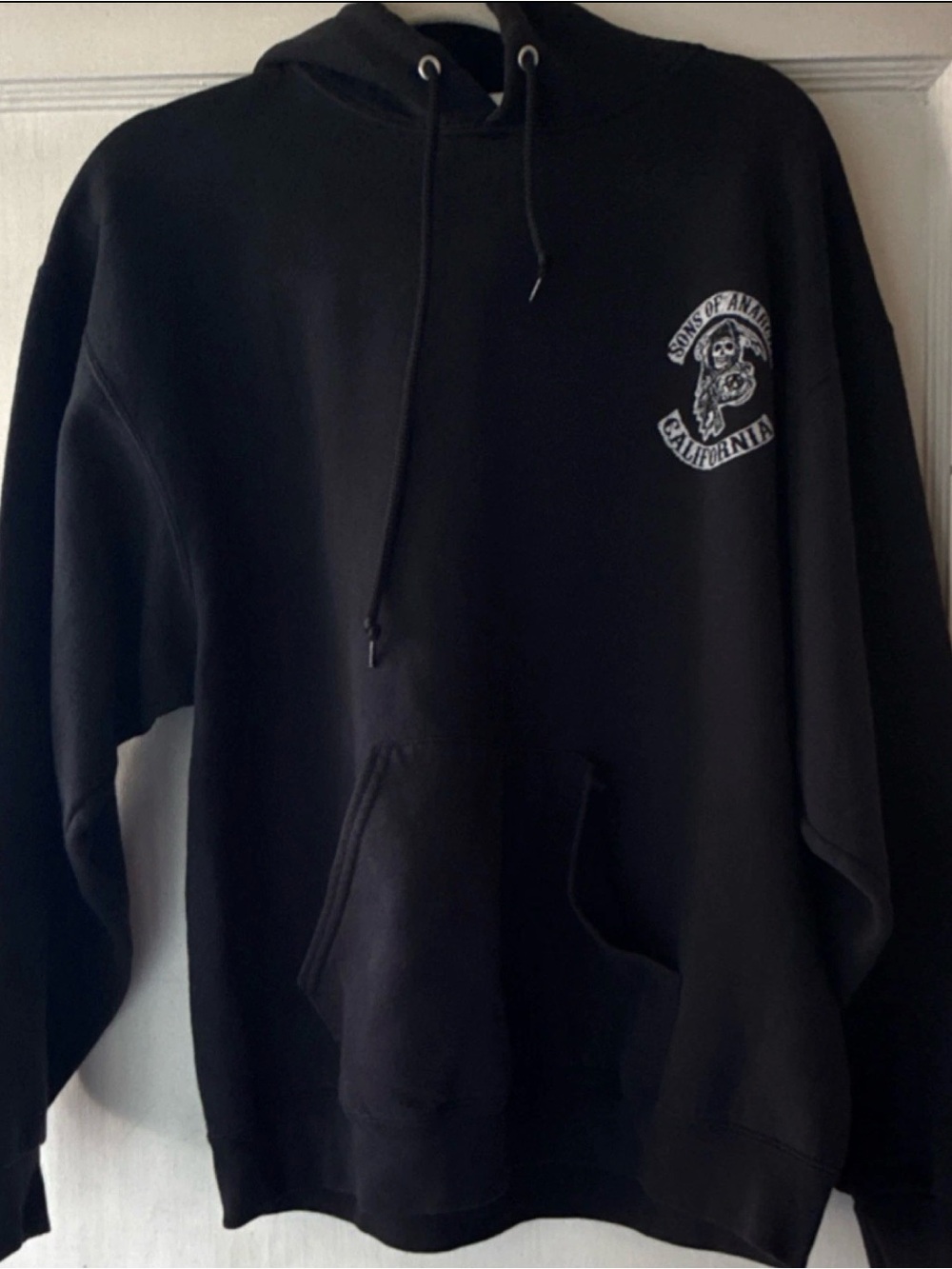 Sons of Anarchy California Black Pullover Hoodie